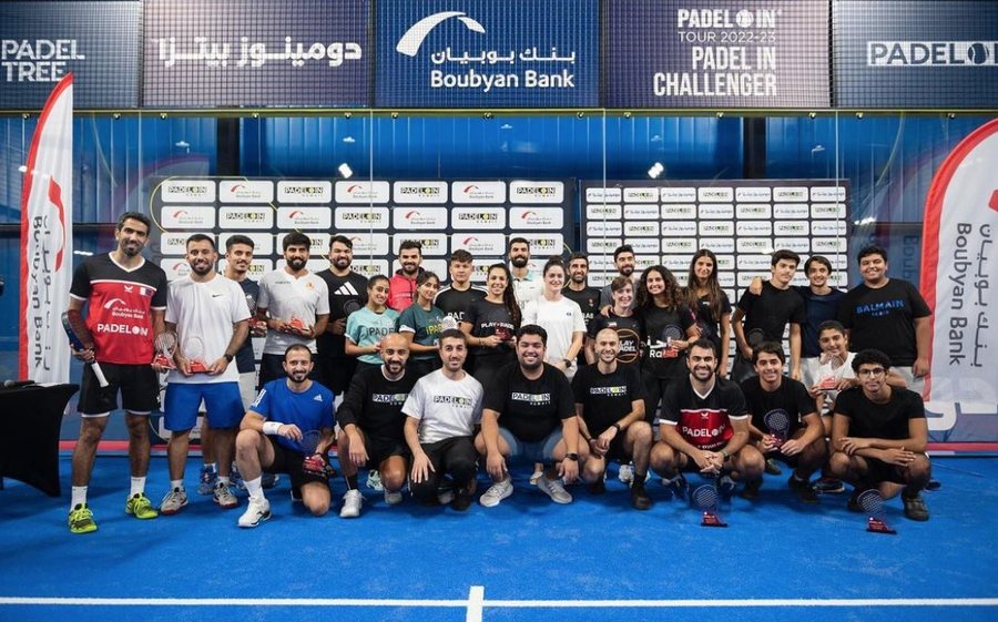 The field at a Padel IN Tour Challenger event